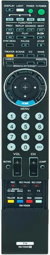 Vista 2 de RM-YD029 - Mando a distancia de repuesto aplicable para Sony Bravia TV KDL-40Z5100 KDL-46XBR10 KDL-46Z5100 KDL-52XBR10 KDL-52Z5100 KDL40Z5100