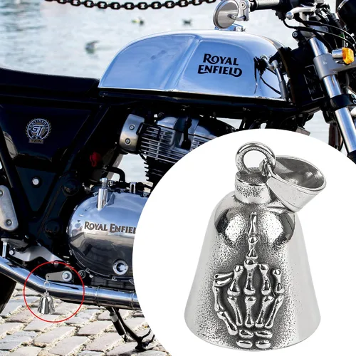 Vista 3 de Motorcycle Bell for Luck, Drive Safe Cycling Bells For Bikers Riders