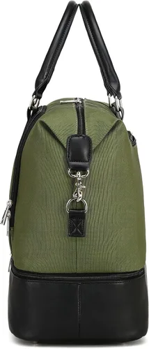 Vista 62 de CAMTOP - Bolsa de viaje de fin de semana para mujer, bolsa de lona con espacio para laptop de15.6 pulgadas