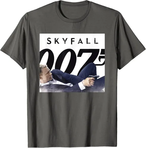Vista 71 de Official James Bond 007 Camiseta Skyfall, Negro