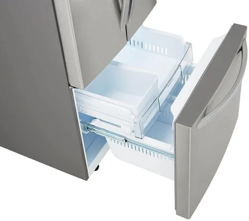 Vista 5 de LG LFCS22520S Refrigerador de puerta francesa de 22 pies cúbicos en acero inoxidable