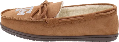 Vista 3 de FOCO NCAA NCAA - Pantuflas tipo mocasín con logotipo de equipo universitario para hombre