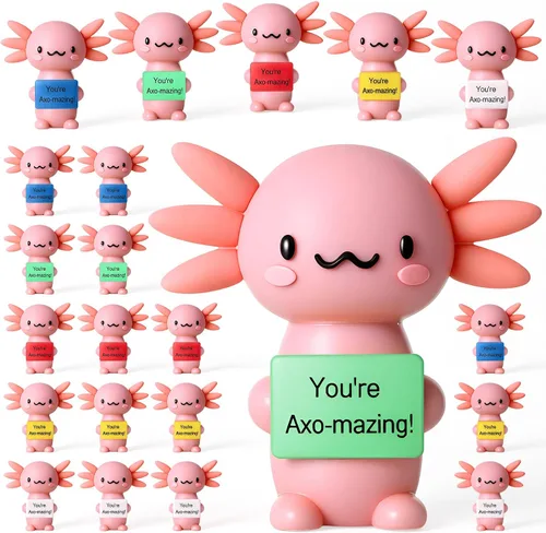 Vista 25 de Gejoy 25 piezas de mini figuras de pato, coloridos regalos motivacionales positivos, decoraciones inspiradoras de animales para graduación