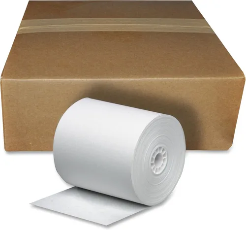 Vista 2 de Business Source, BSN31824, rollos de máquina de adición de 1 capa, 1 rollo, color blanco