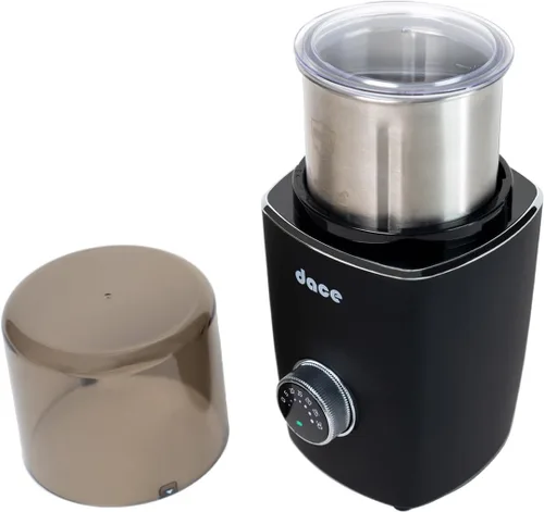 Vista 4 de Dace Molinillo inalámbrico de café seco y especias con perilla de sincronización y cuenco de molienda extraíble Molinillo de especias de café