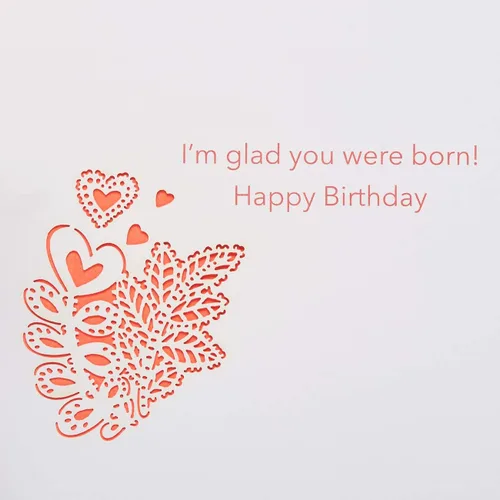 Vista 2 de American Greetings Tarjeta de cumpleaños desplegable (buquet)