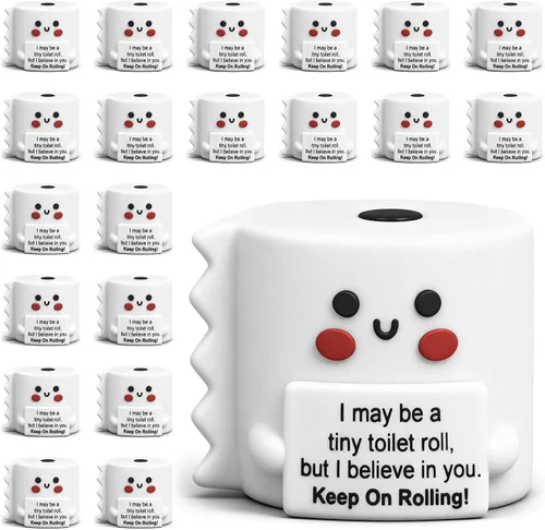 Vista 45 de Gejoy 25 piezas de mini figuras de pato, coloridos regalos motivacionales positivos, decoraciones inspiradoras de animales para graduación