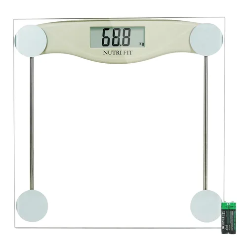 Vista 11 de NUTRI FIT Báscula digital de baño para pérdida de peso corporal, pesaje de precisión, alta precisión, capacidad de 330 libras, tecnología Step-on