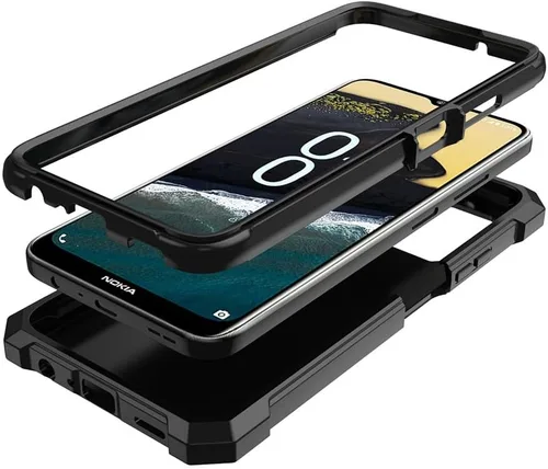 Vista 2 de Funda para Nokia C300/Nokia G100 con protector de pantalla completa