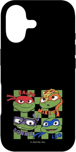 Vista 32 de iPhone 12/12 Pro Teenage Mutant Ninja Turtles: Mutant Mayhem Turtle Heads Case