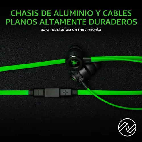 Vista 5 de Razer audífonos cabeza de martillo iOS Verde