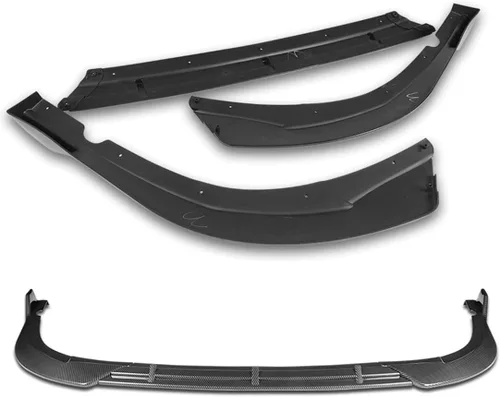 Vista 4 de Borde de parachoques delantero compatible con modelos Kia Optima SX/SXL/S 2016-2018, alerón de parachoques delantero, kit de cuerpo de barbilla