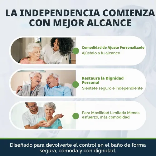 Vista 2 de FreedomWand Extensión de ayuda de tejido higié