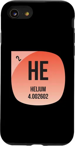 Vista 8 de Funda de helio para iPhone 12 mini elemento químico