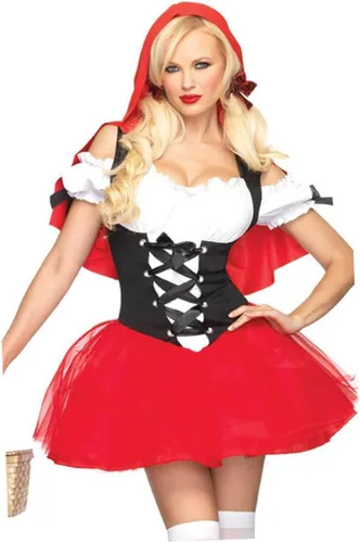 Vista 8 de Vestido rojo para mujer con capucha roja con velo, disfraces de Halloween, disfraces de adultos, disfraz rojo, baile de graduación, trajes rojos