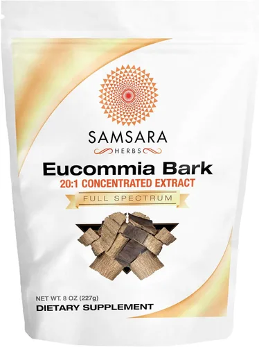 Vista 3 de Samsara Herbs Eucommia - Extracto concentrado en polvo 20:1 (4 oz/114 g)