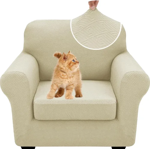 Vista 85 de XINEAGE Funda de diván para sofá en forma de L, fundas de sofá modular para mascotas, funda de asiento de sofá antideslizante lavable, fundas