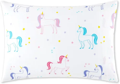 Vista 10 de Wildkin Funda de almohada 100% algodón para niños pequeños, hipoalergénica, suave y transpirable, dinosaurio tierra