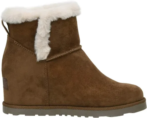 Vista 4 de Dunes Kleecey - Botas de cuña ocultas para mujer + espuma viscoelástica y anchos disponibles, Negro