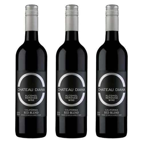 Vista 5 de Chateau Diana Vino tinto de California eliminado con alcohol (2 x 25.4 fl oz.)