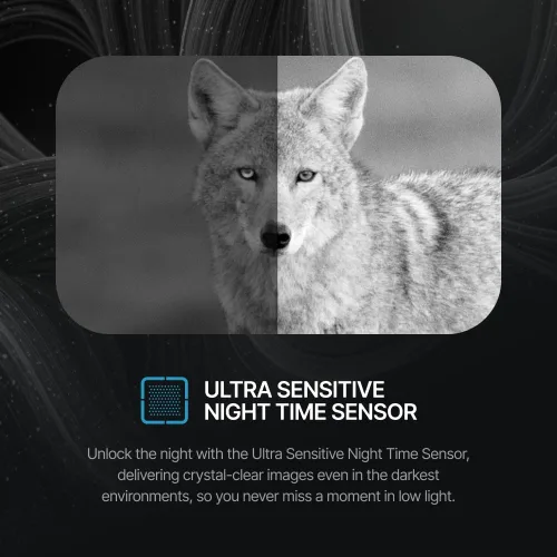 Vista 2 de ATN Night Vision Scope - Ultra Sensitive Night Vision Sensor, HD Display - Premium Night Vision Scope for Precision and Clarity in Low-Light