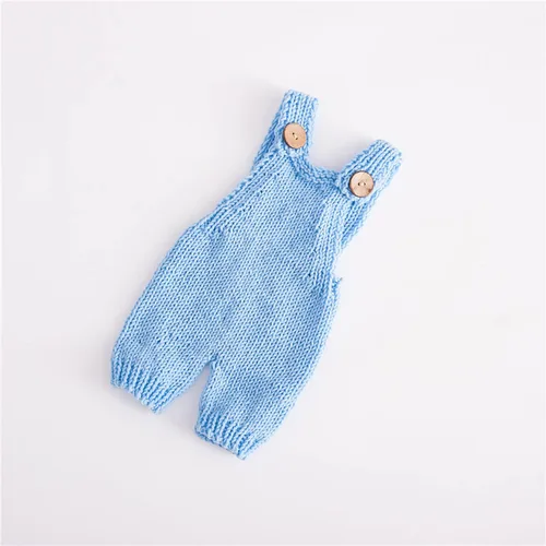 Vista 2 de Zeroest Accesorios de fotografía para bebé, traje de sesión de fotos para niño y niña, disfraz de ganchillo para recién nacido, ropa de punto
