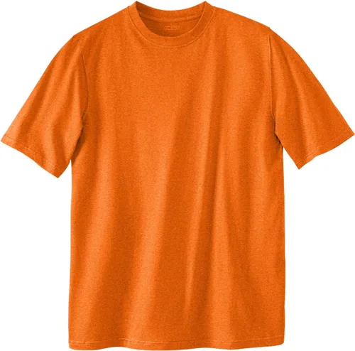 Vista 29 de KingSize Big & Tall - Camiseta ligera, sin encogimiento, con cuello redondo para hombre Gris Caliente Carbón