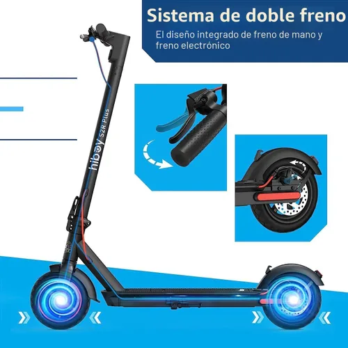 Vista 5 de Hiboy S2R Plus Electric Scooter for Adults, 19 MPH, 22-Mile Range