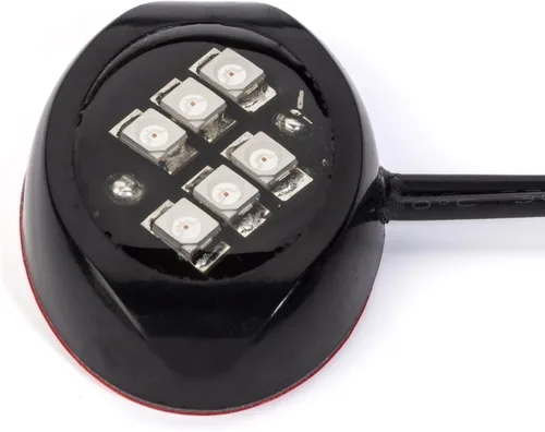 Vista 3 de Módulos LED rectos y redondos., LED ámbar