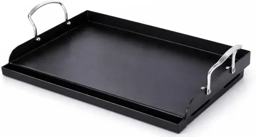 Vista 20 de Utheer Parrilla reversible para todas las estufas Camp Chef de 14 y 16 pulgadas, plancha de hierro fundido, para estufa Camp Chef Explorer de 2