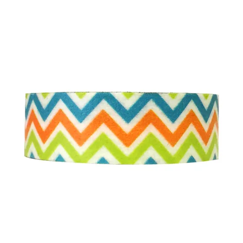 Vista 15 de Wrapables Cinta adhesiva Washi de patrones coloridos, 100% Bonheur