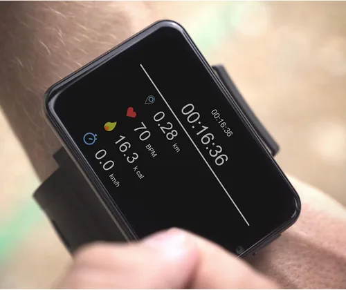 Vista 8 de Docooler DM100 4G Reloj inteligente deportivo WiFi GPS BT Smartwatch 2.86 pulgadas Pantalla táctil 16GB/32GB Reproductor de música Llamada