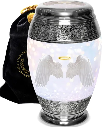 Vista 12 de Urnas de Cremación Conmemorativas para Cenizas Humanas de Adultas Femeninas - Urnas Personalizadas y Decorativas - Urnas Bellamente Hechas a Mano