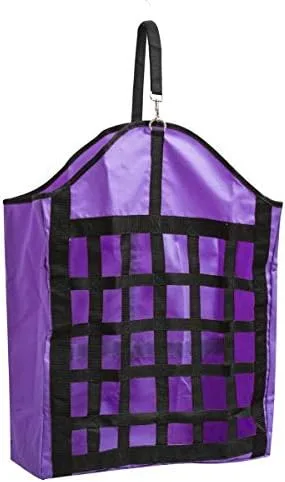 Vista 9 de Showman Bolsa de heno de alimentación lenta de nylon con palmas