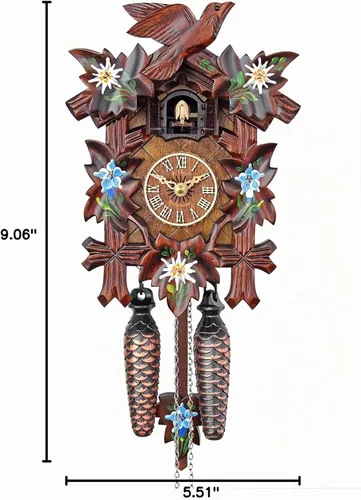 Vista 6 de Reloj Cuco Cuarzo - Flores Alpinas AH 40/8 QM