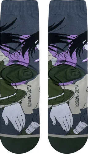 Vista 6 de Odd Sox, Naruto Shippuden, calcetines novedosos de anime para hombre, divertidos dibujos animados