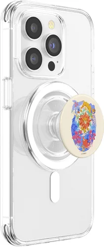 Vista 3 de Disney The Lion King Simba Scar Zazo Timon Pumbaa PopSockets MagSafe PopGrip de colores para iPhone