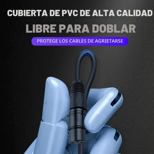 Vista 3 de Cable DMX de 3.2 pies, paquete de 12 cables flexibles de señal XLR de 3 pines macho a hembra DMX, adecuado para señal de iluminación de escenario