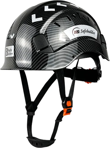 Vista 18 de Casco de Seguridad para Construcción ABS Casco Duro Sistema de Ventilación Ajustable Cascos Duros Protección de Cabeza para Trabajo Industrial