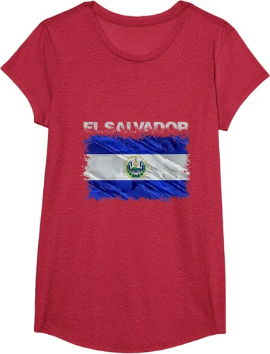 Vista 68 de Camiseta El Salvador, Negro