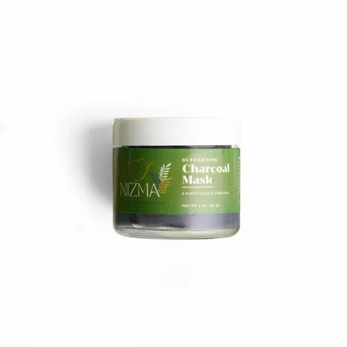 Vista 9 de Mascarilla de carbón desintoxicante con triple arcilla y lecitina orgánica, limpieza profunda, refinación de poros, mascarilla hidratante - Aroma