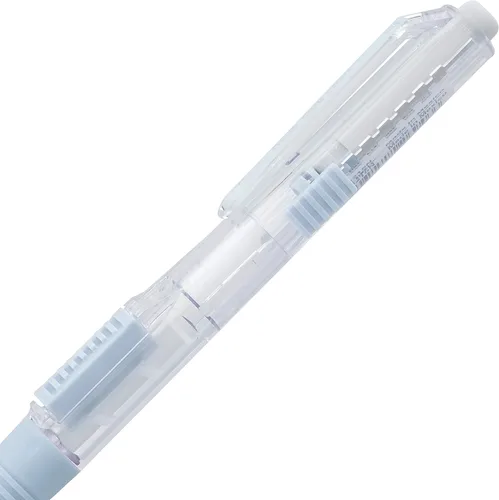 Vista 4 de Pentel Lápiz Mecánico Quick Click, (0.5mm), Fino, Barril Gris, Caja de 12 Lápices (PD215N)