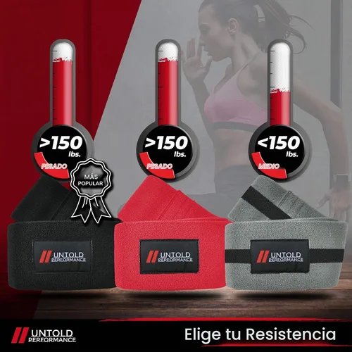 Vista 6 de Heavy Resistance Bands - Hip Bands for Working Out, Premium Exercise Bands Resistance, Durable Resistance Bands for Strength, Flexibility & Glute