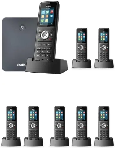 Vista 6 de Yealink Paquete de teléfono IP W79P de base W70B y teléfono W59R + 1 unidad de teléfono W59R (W79P + 1 x W59R)
