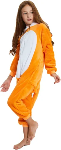 Vista 2 de ABENCA Pijama de forro polar para niños, diseño de zorro