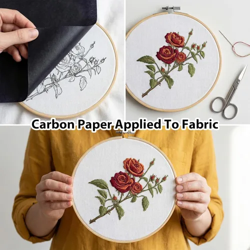 Vista 5 de psler - Papel de carbón para rastrear papel de transferencia de grafito, 30 piezas, papel de grafito negro para trazar patrones de dibujo