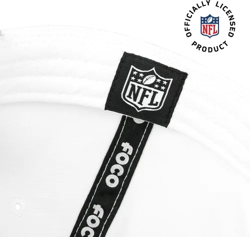 Vista 5 de FOCO Gorra con logotipo del equipo de la NFL para hombre con script Monty