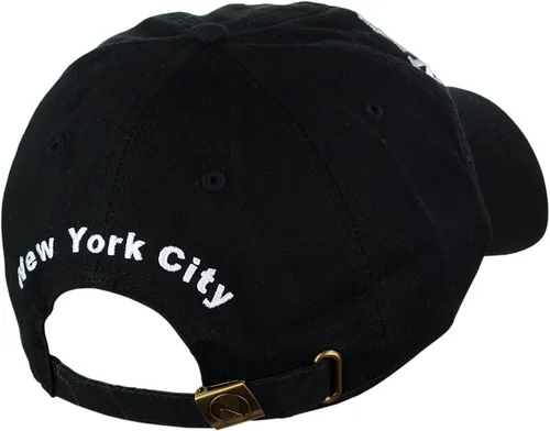 Vista 4 de NYFASHION101 Gorra ajustable de perfil bajo bordada con la bandera de Nueva York EE. UU