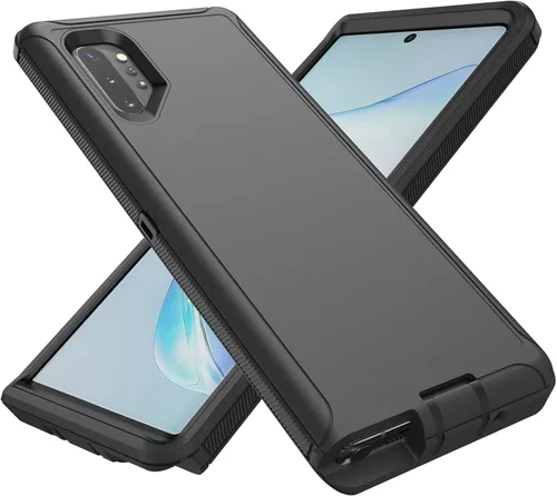 Vista 2 de Funda protectora resistente para Samsung Galaxy Note 10 Plus, a prueba de polvo, a prueba de golpes, protección contra caídas, 3 en 1, para Samsung
