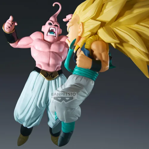 Vista 8 de Banpresto - Dragon Ball Z - Majin Buu (vs Super Saiyan 3 Gotenks) Figura de Match Makers